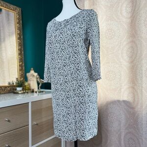 Sandro White w/ Black Heart Dress Size 2